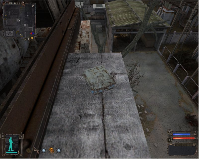 Metal box in tower (Click image or link to go back)
