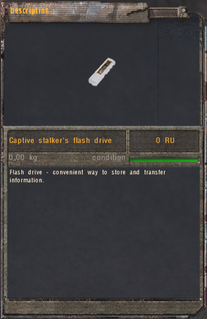 Captive stalker's flash drive (Click image or link to go back)