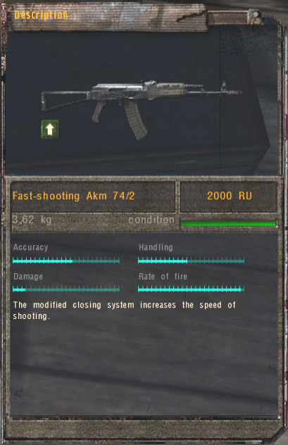 Fast-shooting Akm 74/2 (Click image or link to go back)