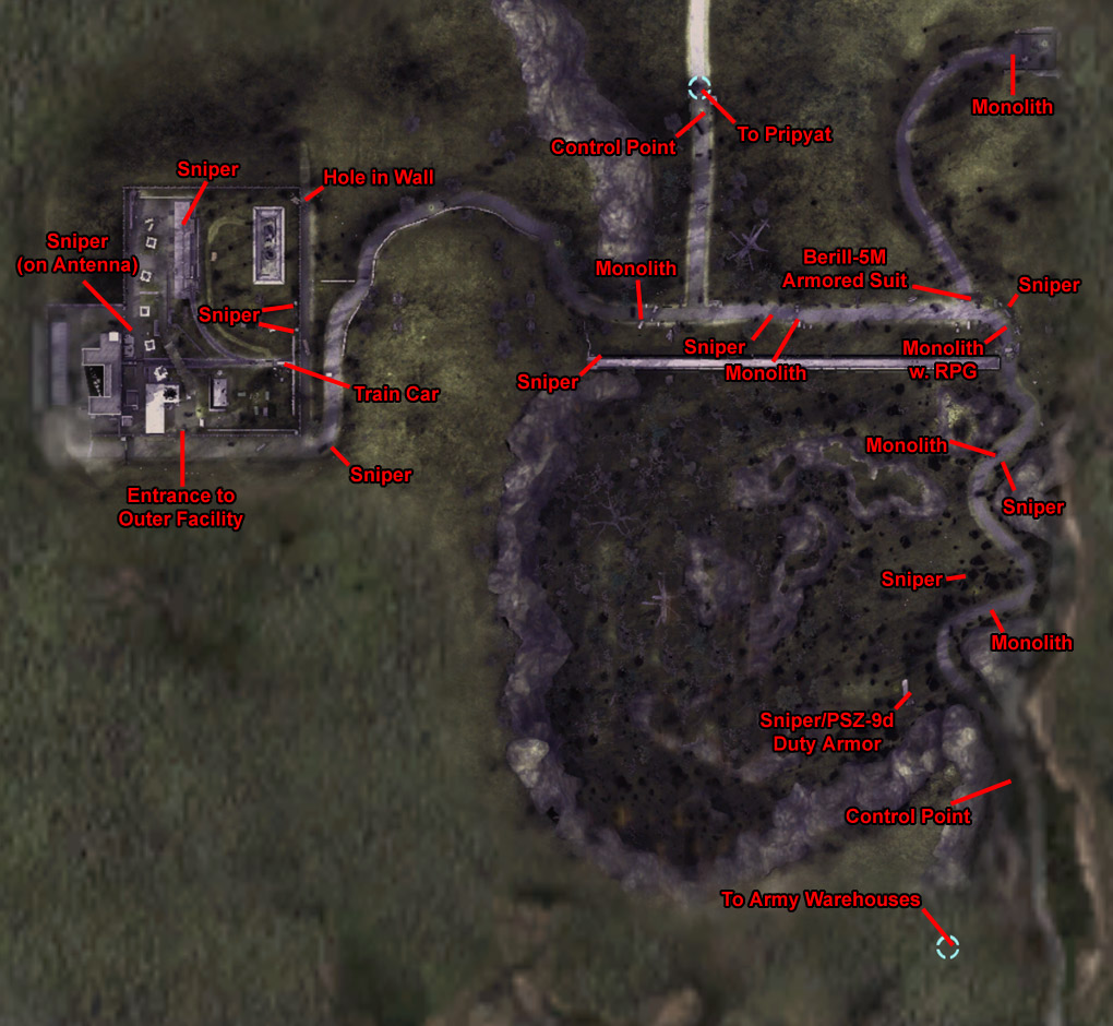 Map of Red Forest (Click image or link to go back)