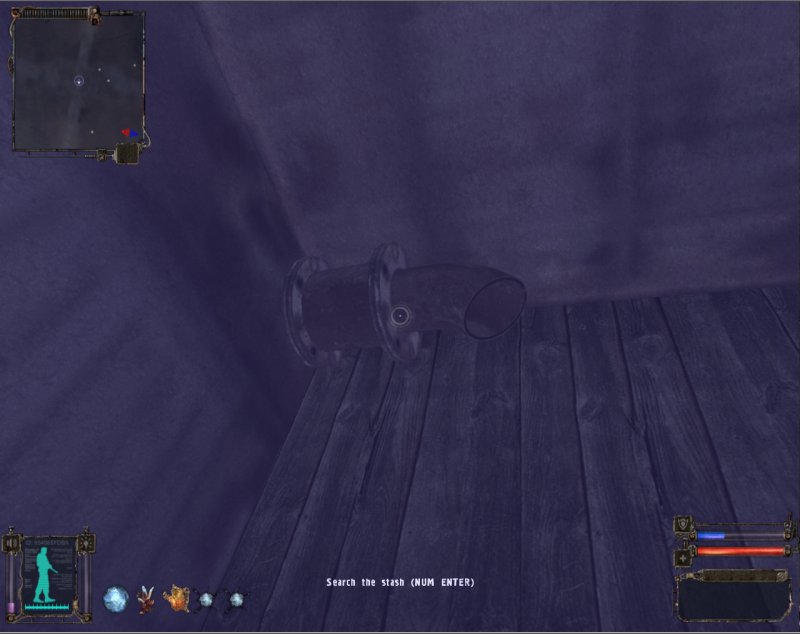 Stash: Train car above the bridge (Click image or link to go back)