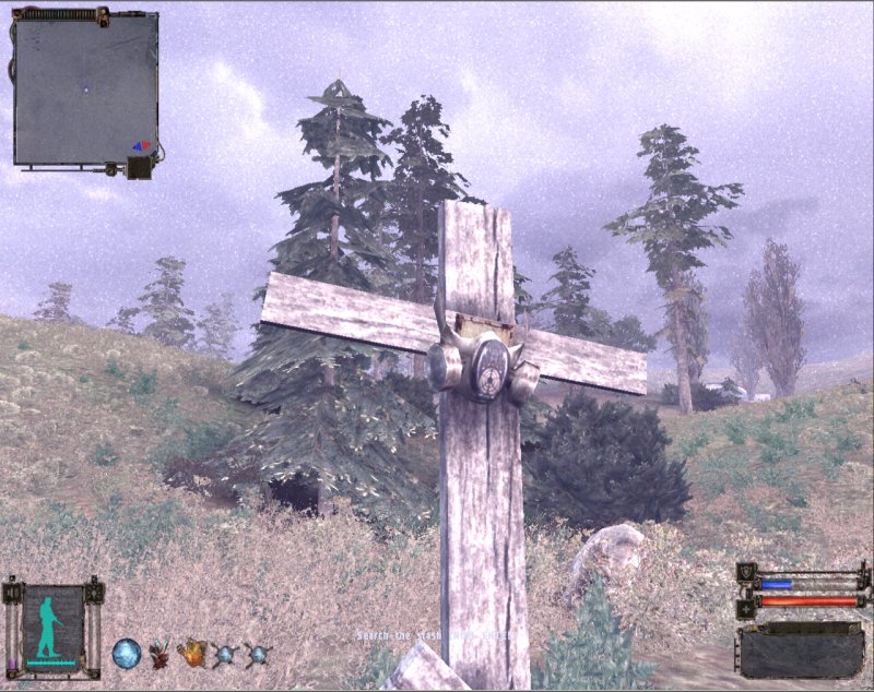 Stash: The cross by the bandits' camp (Click image or link to go back)