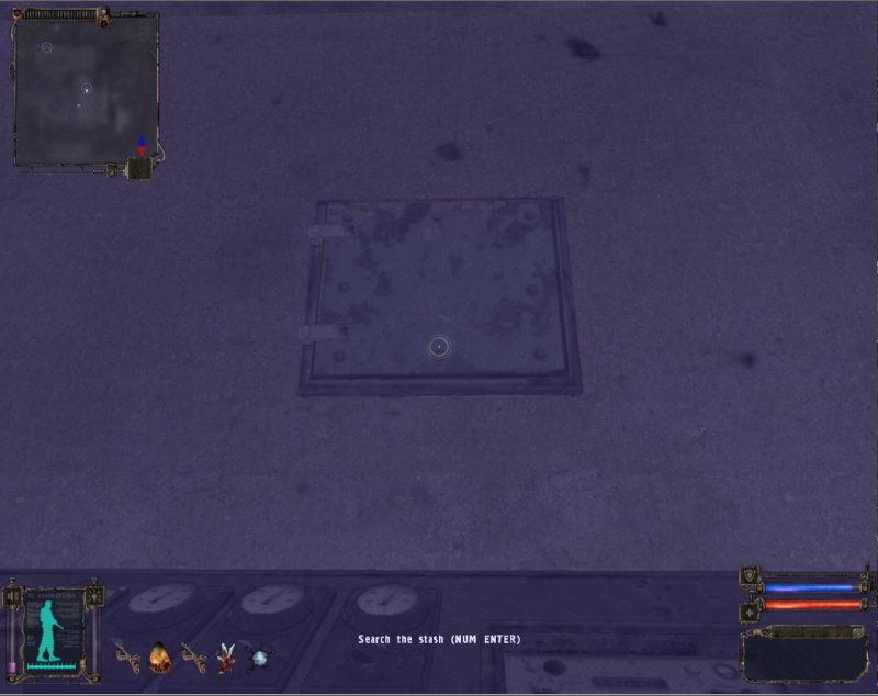 Stash: Secret stash in the electricity room (Click image or link to go back)