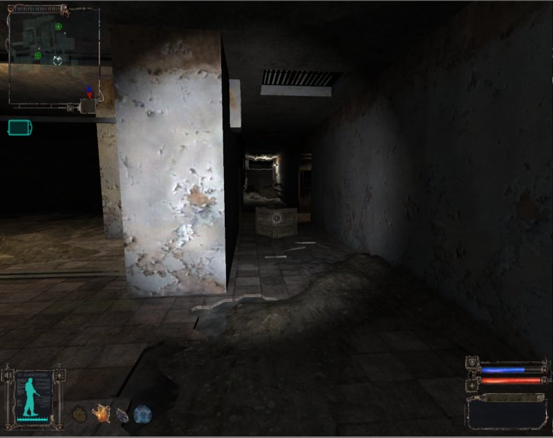 Hallway with burner Anomalies (Click image or link to go back)